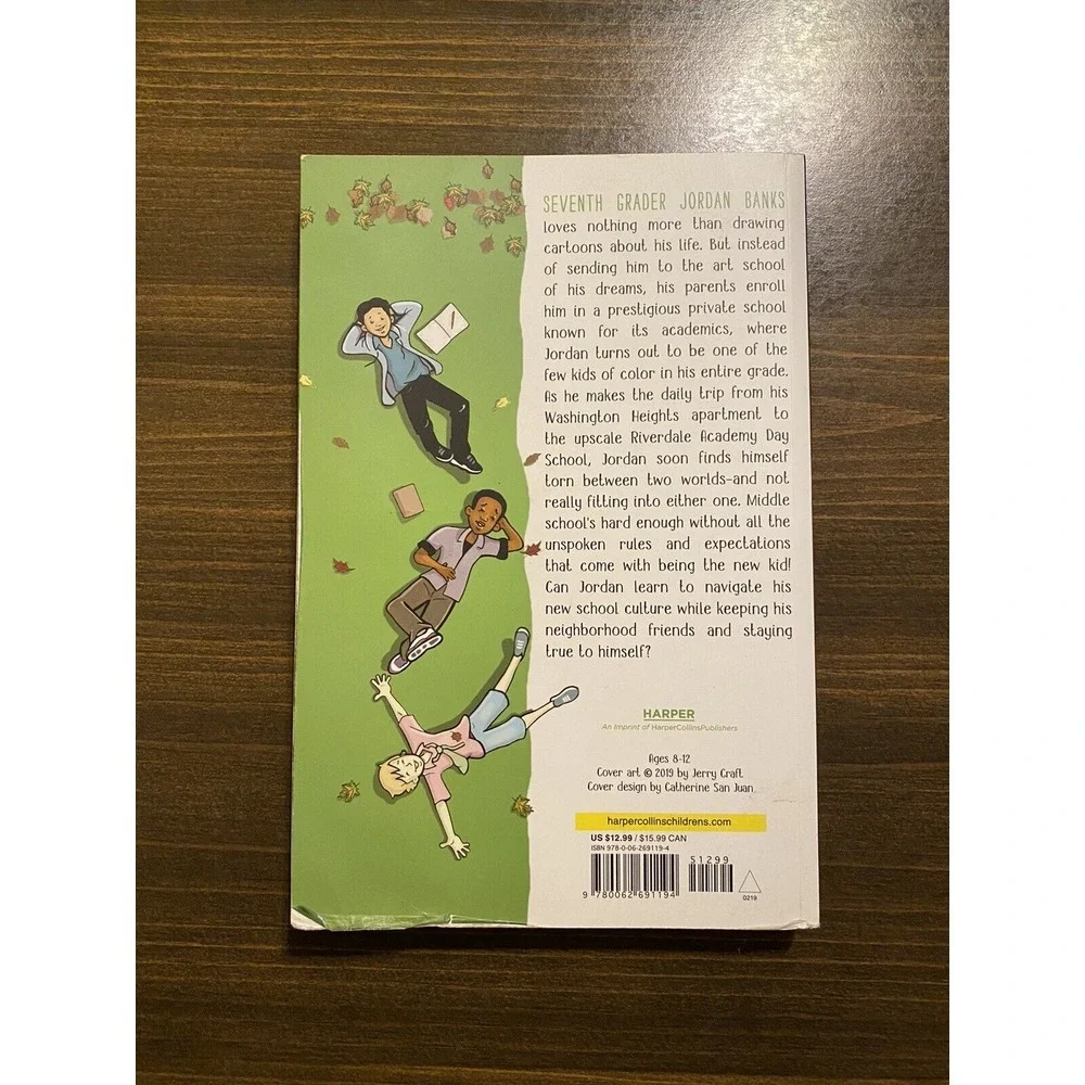 New Kid Book Paperback By Jerry Craft‎ First Edition See Pics
